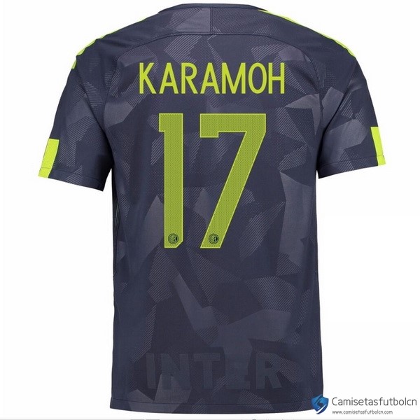 Camiseta Inter Tercera equipo Karamoh 2017-18